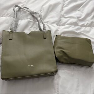 Pixie mood tote bag with pouch- new